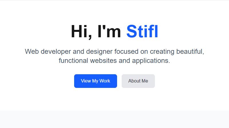 Portfolio Template project thumbnail